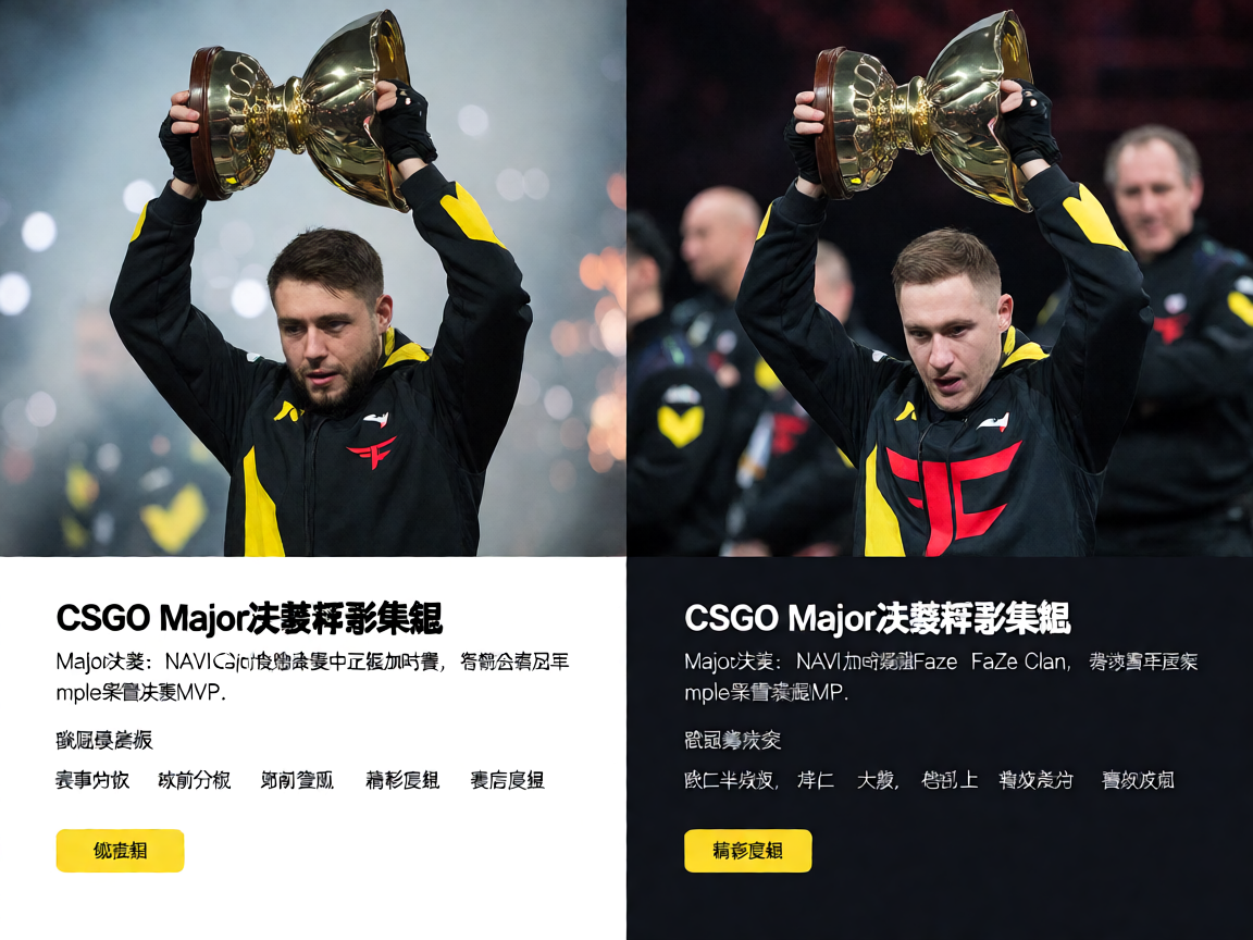 CSGO Major决赛精彩集锦